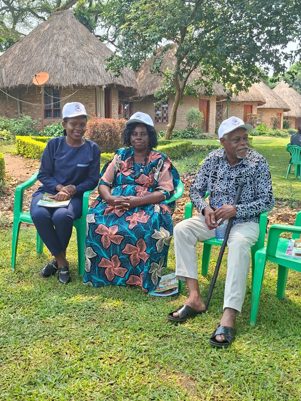 Dr Mwalimu Musheshe, Madam Redempta Nzali,Dr Mary Ndolo after a successful discussion on media partnership 