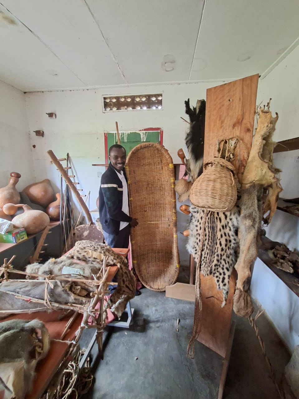 Mr Harrison Mwololo visit to URDT UGANDA cultural center 