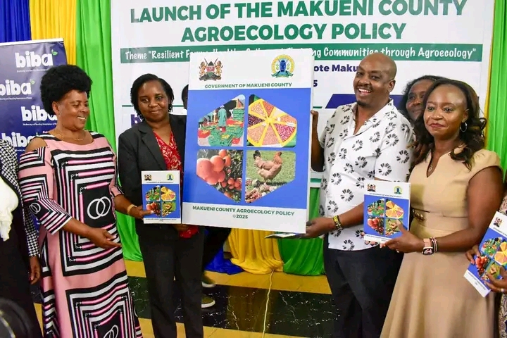 Deputy Governor Makueni county launching agroecology policy