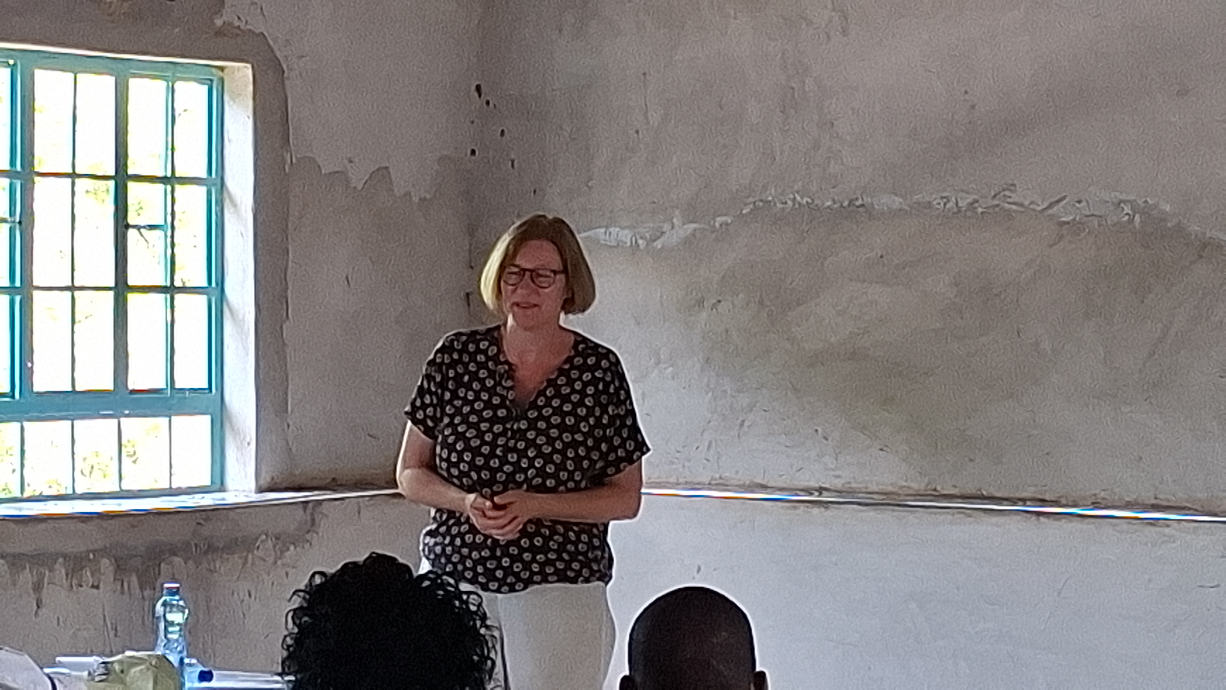 Representative of Board of Le Munich FOundation, Madam Renate Bleich, addressing the forum