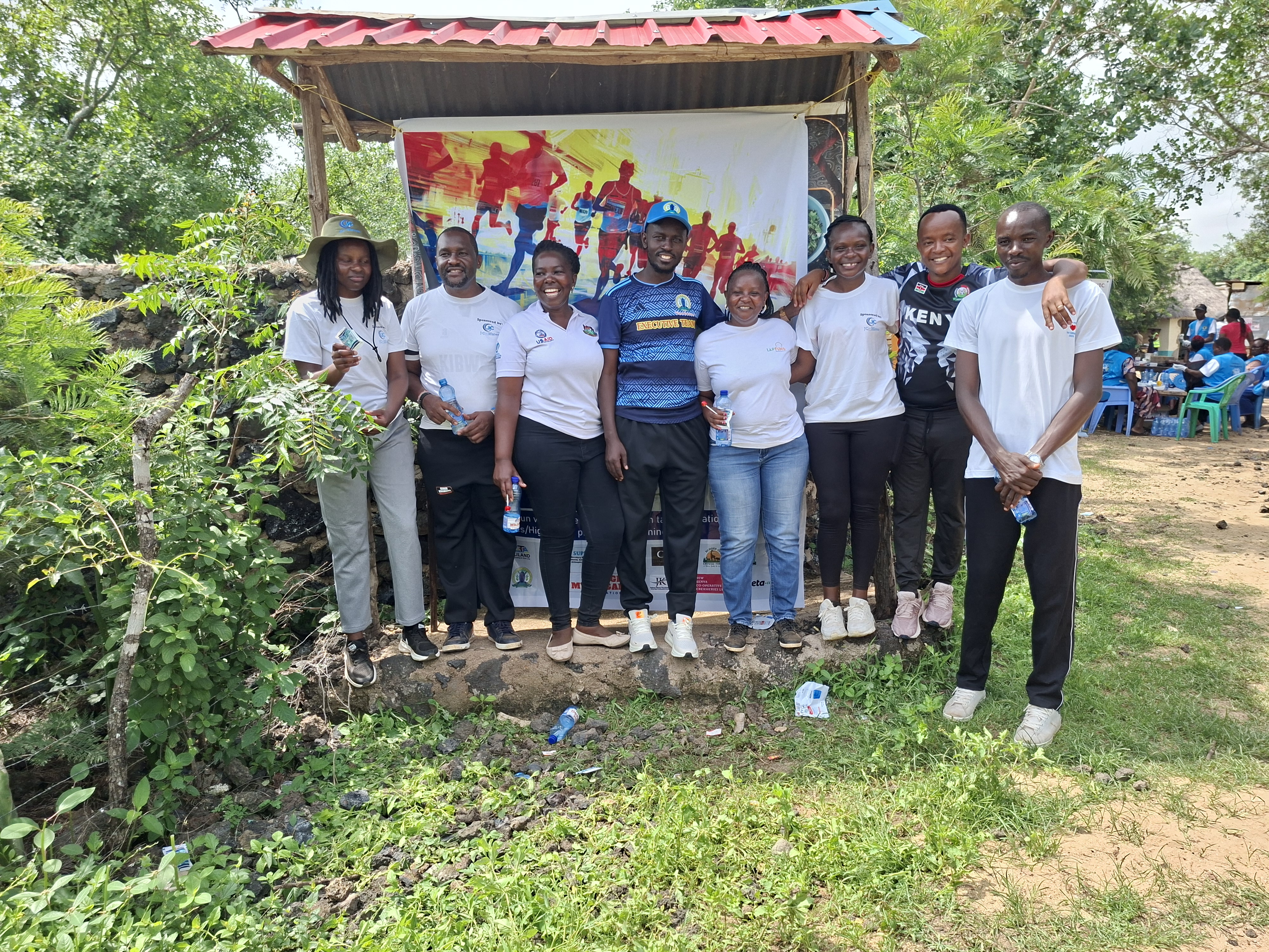 Chyulu team members who attended the program.