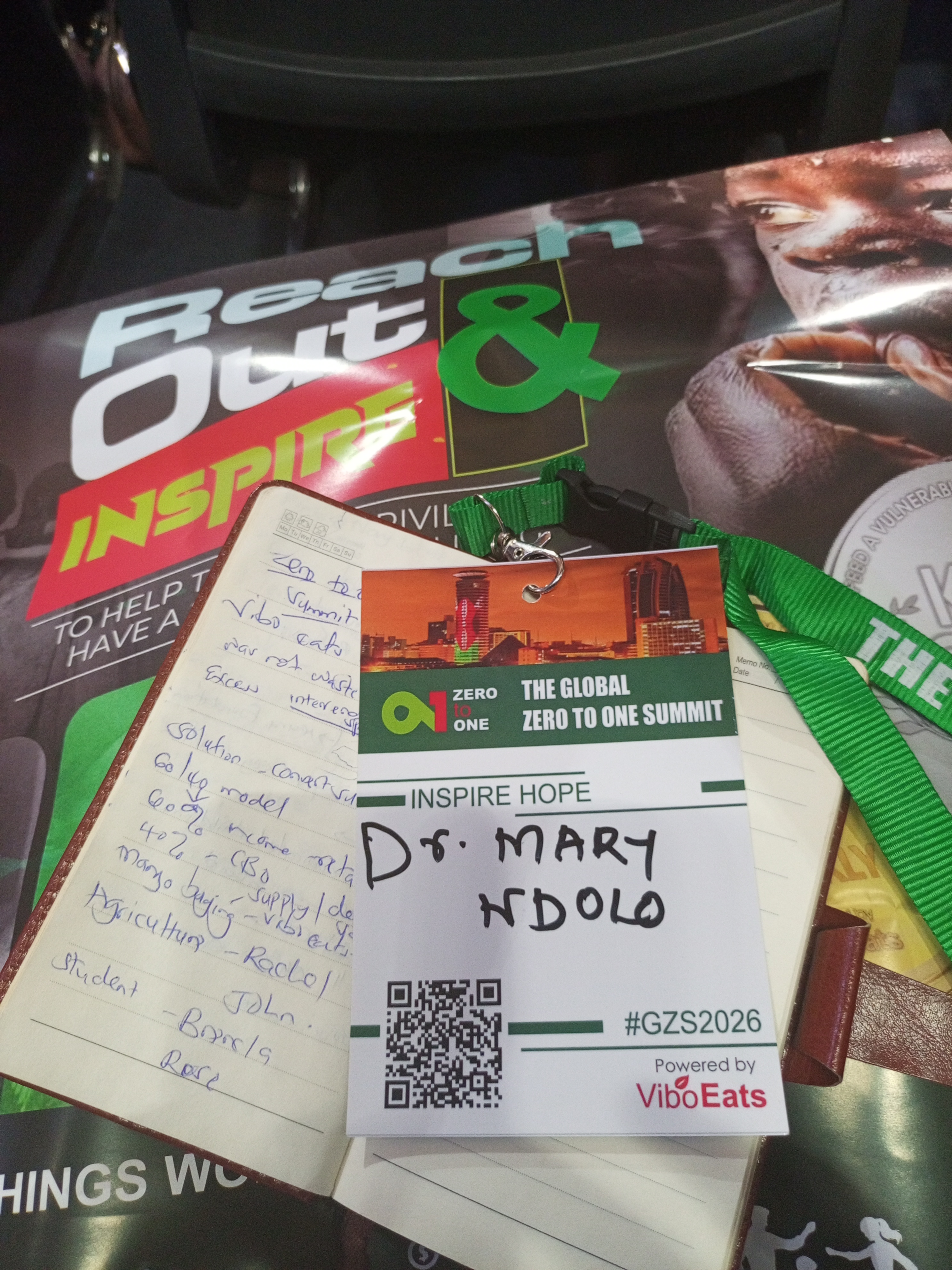 Chyulu development foundation attends Global Zero to One Summit