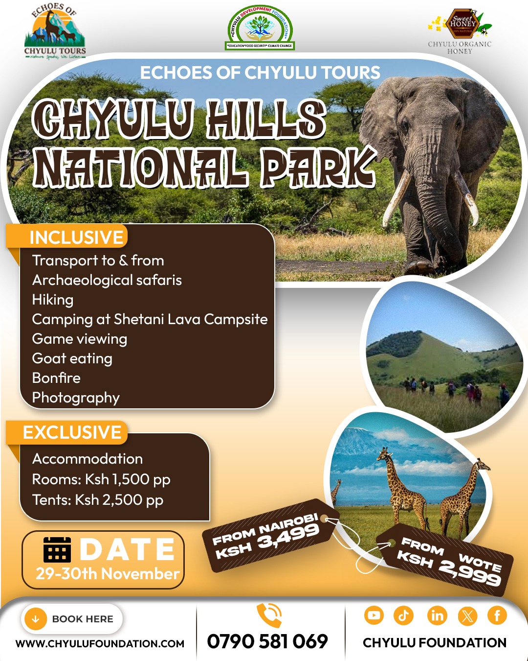 Chyulu Hills National Park 